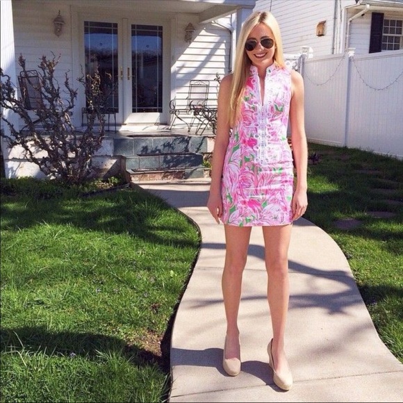 Lilly Pulitzer Pink Colony Alexa Shift - Picture 3 of 4